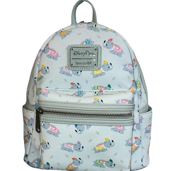 Disney Parks Loungefly Dumbo The Flying Elephant Ride Attraction Backpack Bag main image 5